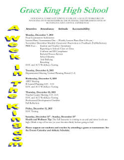 The Kings Men &ndash; 14th Edition Dec. 7th