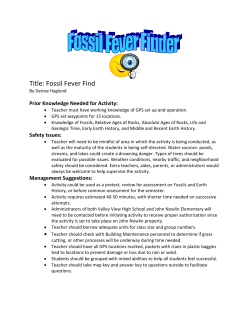 Title: Fossil Fever Find