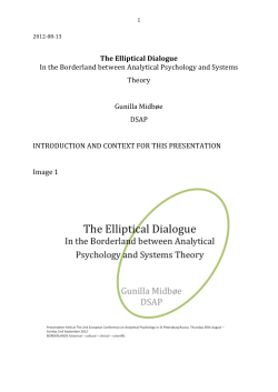 The Elliptical Dialogue