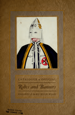 Catalogue of offical robes and banners