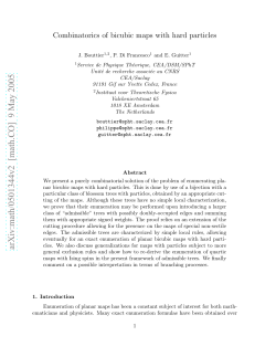 arXiv:math/0501344v2 [math.CO] 9 May 2005