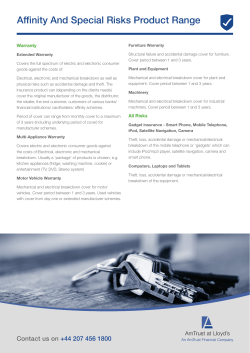 Consumer Products 5820