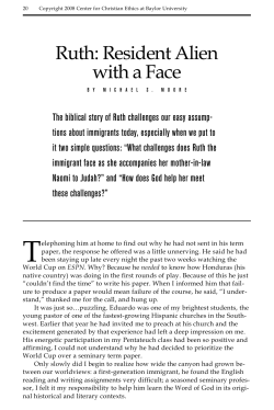 Ruth: Resident Alien with a Face