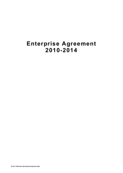 2010-14 ETU Contracting Enterprise Agreement