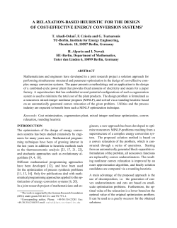 a relaxation-based heuristic for the design of cost