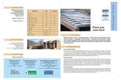 Plank and Joist Roof