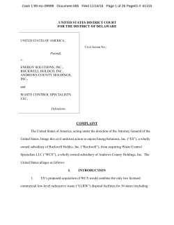 Complaint - US Department of Justice