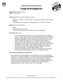 Lung Investigation