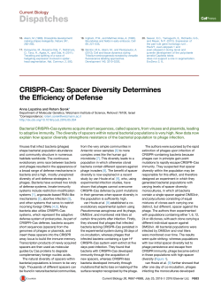 Current Biology, 26(14):R683-5 (2016).