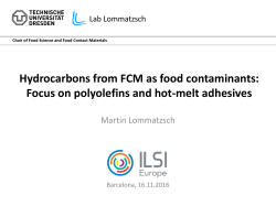 Hydrocarbons from FCM as food contaminants: Focus on polyolefins