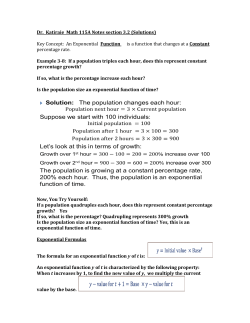 Solutions to Notes for Section 3.2