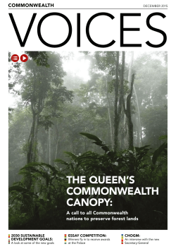 the queen`s commonwealth canopy