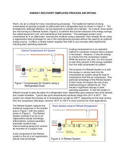 ENERGY RECOVERY SIMPLIFIES PROCESS AIR DRYING Figure