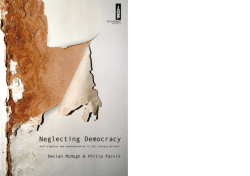 Neglecting Democracy