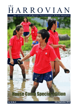 harrovian - Harrow International School Bangkok