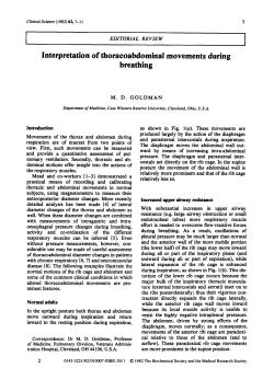 Interpretation of Thoracoabdominal Movements