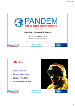 1. Overview of PANDEM project