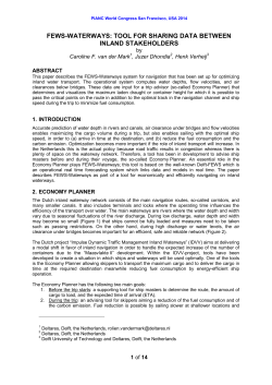 fews-waterways: tool for sharing data between inland