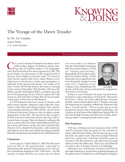 The Voyage of the Dawn Treader