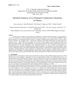 Papers for the 6th US National Combustion Meeting