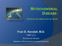 Dysmotility and Nutrition Management.