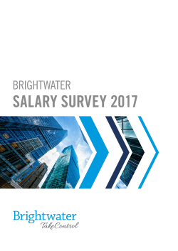 Brightwater Salary Survey 2017