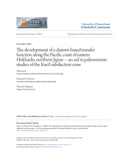 The development of a diatom-based transfer
