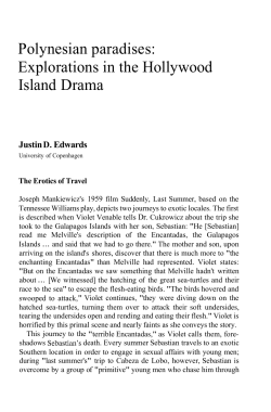 Polynesian paradises: Explorations in the Hollywood Island Drama