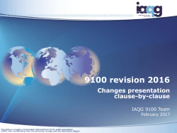 9100 revision 2016 - SAE International
