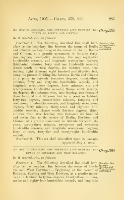 Acts and resolves passed by the General Court