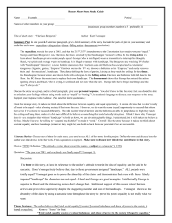 The tone in this story, at least in reference to the