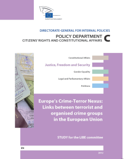 Europe`s Crime-Terror Nexus: Links between