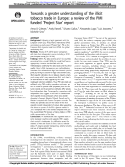Towards a greater understanding of the illicit