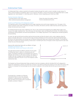 Endotracheal Tubes