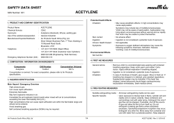 acetylene - Air Products