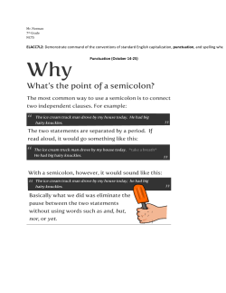 ELACC7L2: Demonstrate command of the conventions of standard