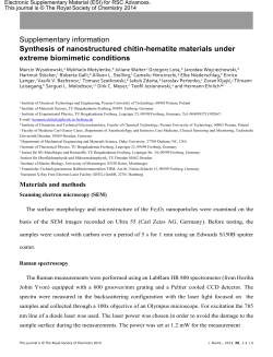 Supplementary information - Royal Society of Chemistry