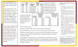 Maintenance Bond Flyer