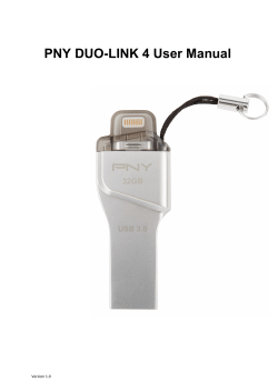PNY DUO-LINK 4 User Manual