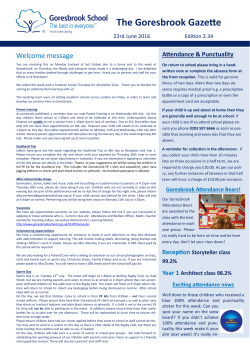 Goresbrook Gazette Edition 2.34