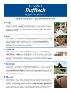 Top 10 Reasons to Choose Quality Vinyl Fence Products 3