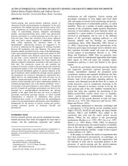 Markus Braun, Brigitte Buchen and Andreas Sievers Botanisches