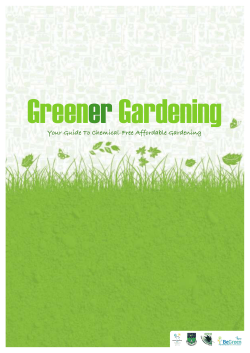 Greener Gardening - Southern Waste Region