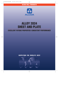 alloy 2024 sheet and plate