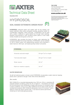 HYDROSOIL - Axter Ltd