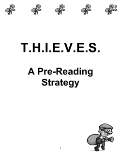 thieves - New Haven Reads
