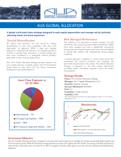 global allocation fact sheet