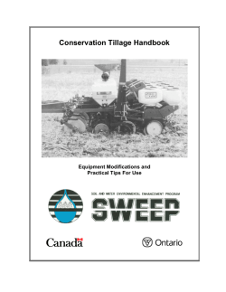 Conservation Tillage Handbook