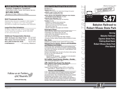 S47 - Suffolk County Transit