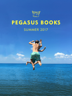 Summer 2017 - Pegasus Books